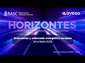 Lagu HORIZONTE Autonomía y soberanía energética europea (30 oct 2025). Ciclo de conferencias RASC – Ayesa