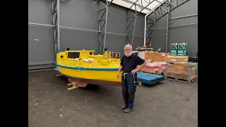 The Boat Is Out of the Workshop.