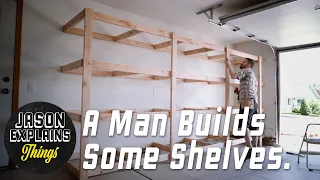 Garage Storage Shelves EASY BUILD