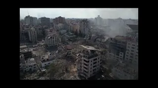 قصف غزة   الله يا الله عاث بنا الاعداء دندنها