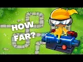 How Far Can A GOD Boosted 0-0-5 Engineer Monkey Go