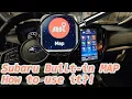Subaru built in navigation - In depth guide