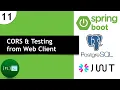Spring Boot - REST API using PostgreSQL and JWT 11