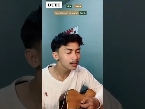 Download MP3 kau lihat aku disini menunggumu menanti akan kehadiran dirimu cover gitar😍 #cover #short #shorts