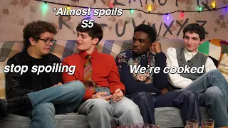 Stranger Things 5 Cast Being Unserious for 10 Minutes Straight