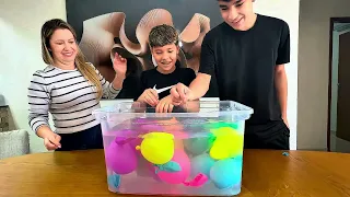 Quem será que vai estourar o balão com tinta?🫟 