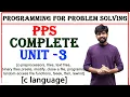 pps complete unit 3 preprocessor directives file handling random access file functions in c