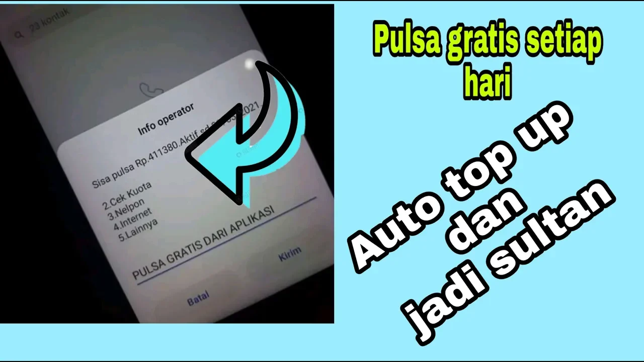 Cara hack pulsa