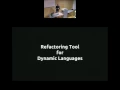 Refactoring Dynamic Languages