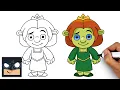 How to Draw Princess Fiona Shrek