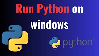 How to run Python programs py files using IDLE on windows