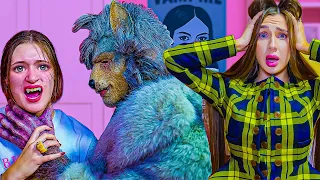 My CRUSH Became A Monster For My Sake Diana Brought The Guy To School To Deal With The Cheerleaders 