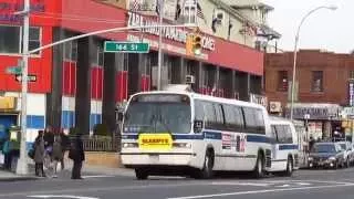 MTA New York City Bus Nova Bus RTS on the Q43 Orion VII Hybrid on the Q2 Bus