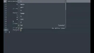 Reverse Any Array Without Using Extra Space C Implementation