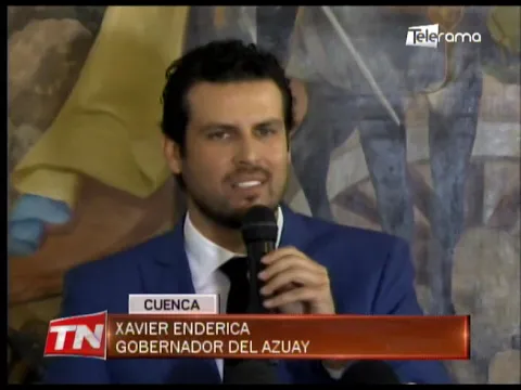 Enderica renunció a la gobernación del Azuay tras dos años de gestión