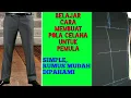 Download Lagu tutorial pola celana full penjelasan cara menjahit celana panjang#1