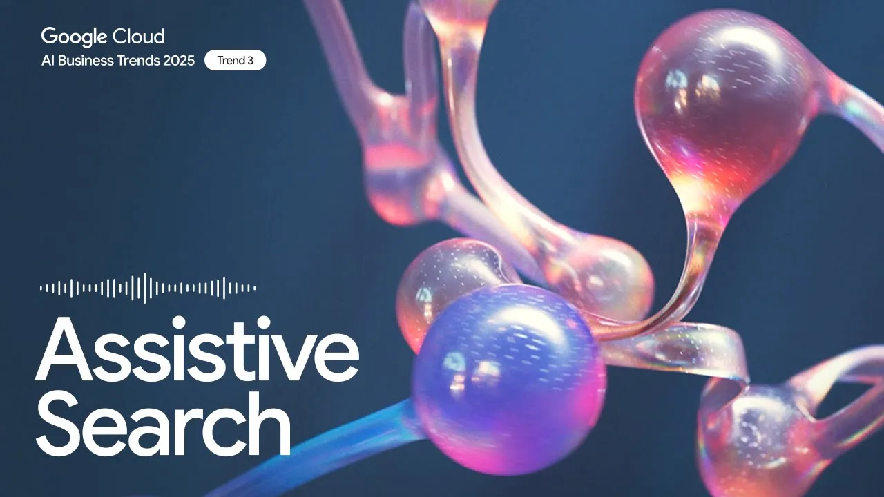 Google Cloud AI search CGI video