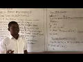 Computer Studies SS2 Lesson 1 Basic computer Programming II