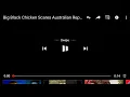 A news reporter gets scared of a Turkey