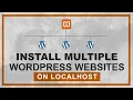 How to Create multiple websites in WordPress on localhost xampp - localhost