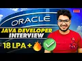 Oracle Java Developer Interview Experience Questions