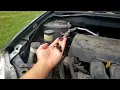 How To Replace Car Hood Prop Rod Holder Grommet Bushing 2007 Toyota Corolla