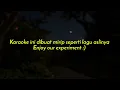 Satu Satu - Idgitaf (Karaoke)