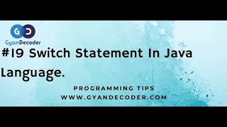 Switch Statement Working In Java