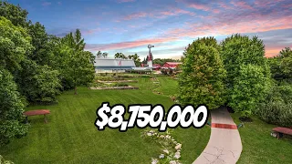 LOOK INSIDE This Insane Ann Arbor Mega Mansion