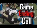 THIS PENALTY MIGHT'VE COST THE PANTHERS THEIR SEASON | Carolina Panthers Vs New Orleans Saints