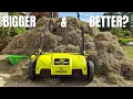 DIY Dethatching Using 15 Sunjoe Dethatcher Scarifier Spring Fall Lawn Care