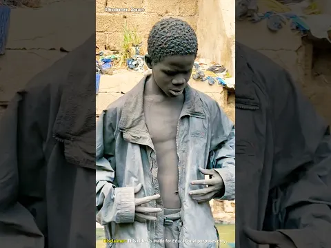 Why is this African boy addicted to coal? 😱