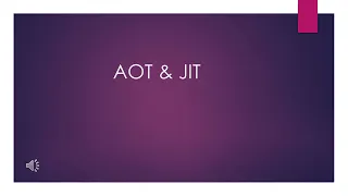 Angular AOT JIT