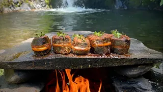 No Kitchen. Just Fire, River & Salmon.