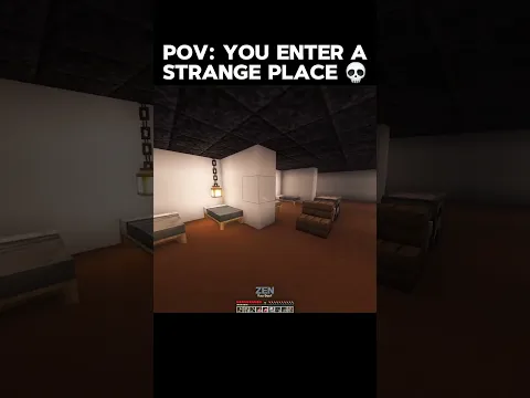 #minecraft Strange Place Moment #shorts