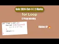GATE 2024 C Programming Question Hidden GP Trick
