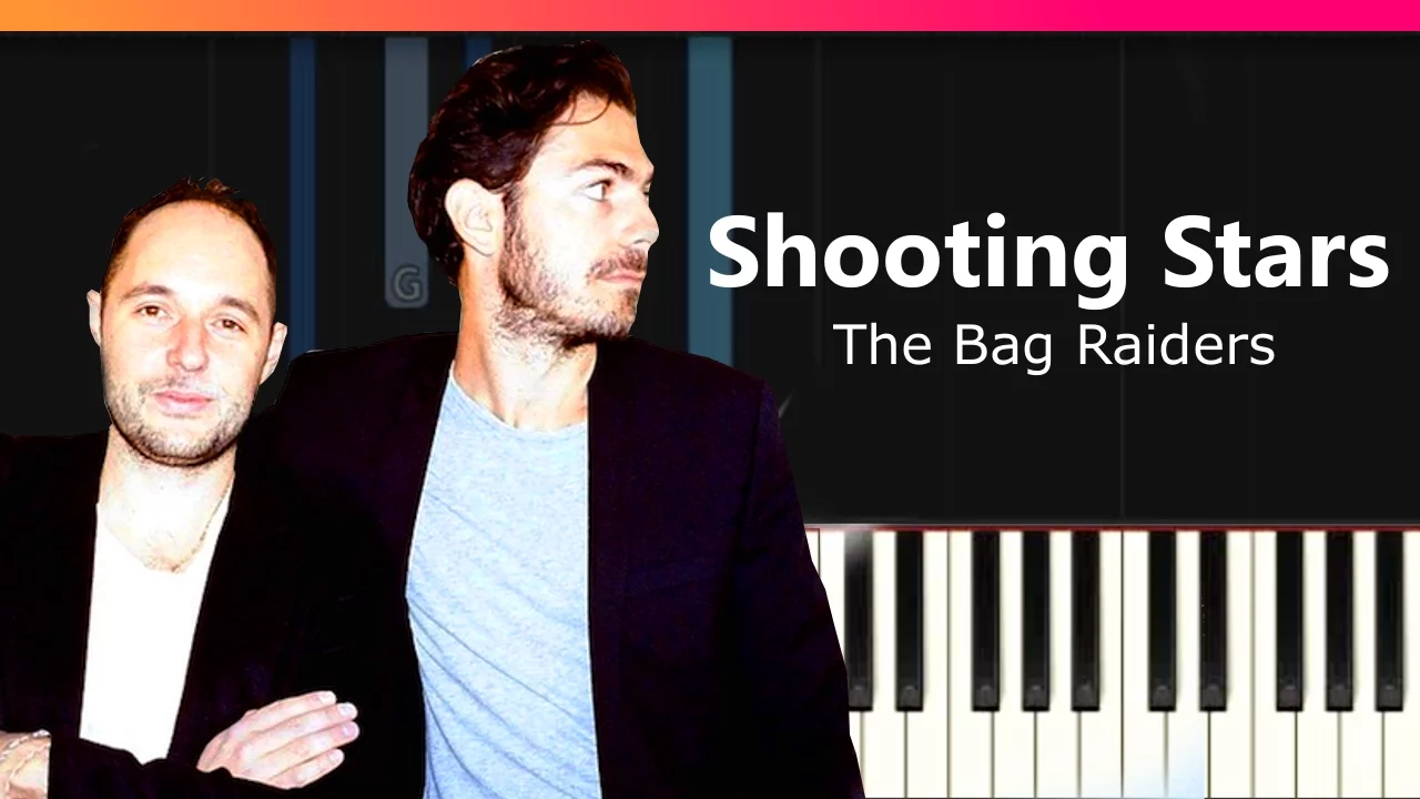 Bag Raiders - "Shooting Stars" Piano Tutorial - Chords - How To Play - Cover