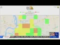 Power outages in parts of Memphis