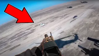 Seal Team 6 Chases Taliban Bombers In Black Hawks (*GRAPHIC FOOTAGE*) Combat Footage