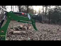 Bxpanded Thumb Install On 260B Backhoe