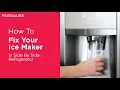 What To Do If Your Side By Side Refrigerator Ice Maker Is Not Working