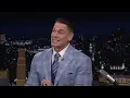 John Cena Surprises Jimmy with WWE Championship Belt, Talks Fear of Heights and Matchbox The Movie