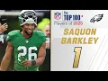 1 Saquon Barkley RB Eagles Top 100 Players of 2025