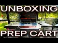 UNBOXING NEW BLACKSTONE GRIDDLE PRO SERIES SERVE STORE PREP CART FIRST IMPRESSIONS