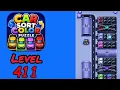 Car Sort Color Puzzle Level 411 Walkthrough