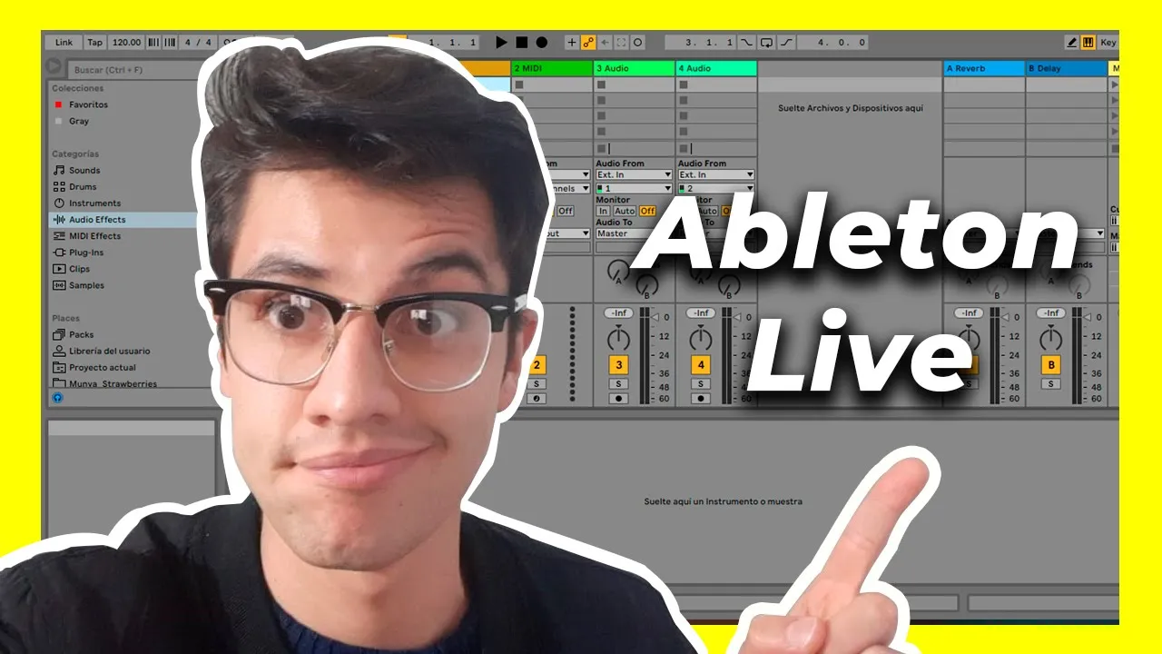🎯COMO USAR ABLETON LIVE 10 - Fácil y Rápido (Tutorial Español)