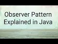 Learn Observer Pattern the Easy Way Java Design Patterns