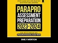 ParaPro Assessment Preparation 2023-2024 Study Guide with 300 Practice Questions and Answers for