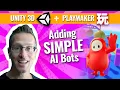 Unity Playmaker - Simple Bot AI using Unity Navmesh Target