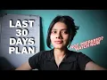 30 Days Master Plan for CA Foundation CA Inter Sep 26